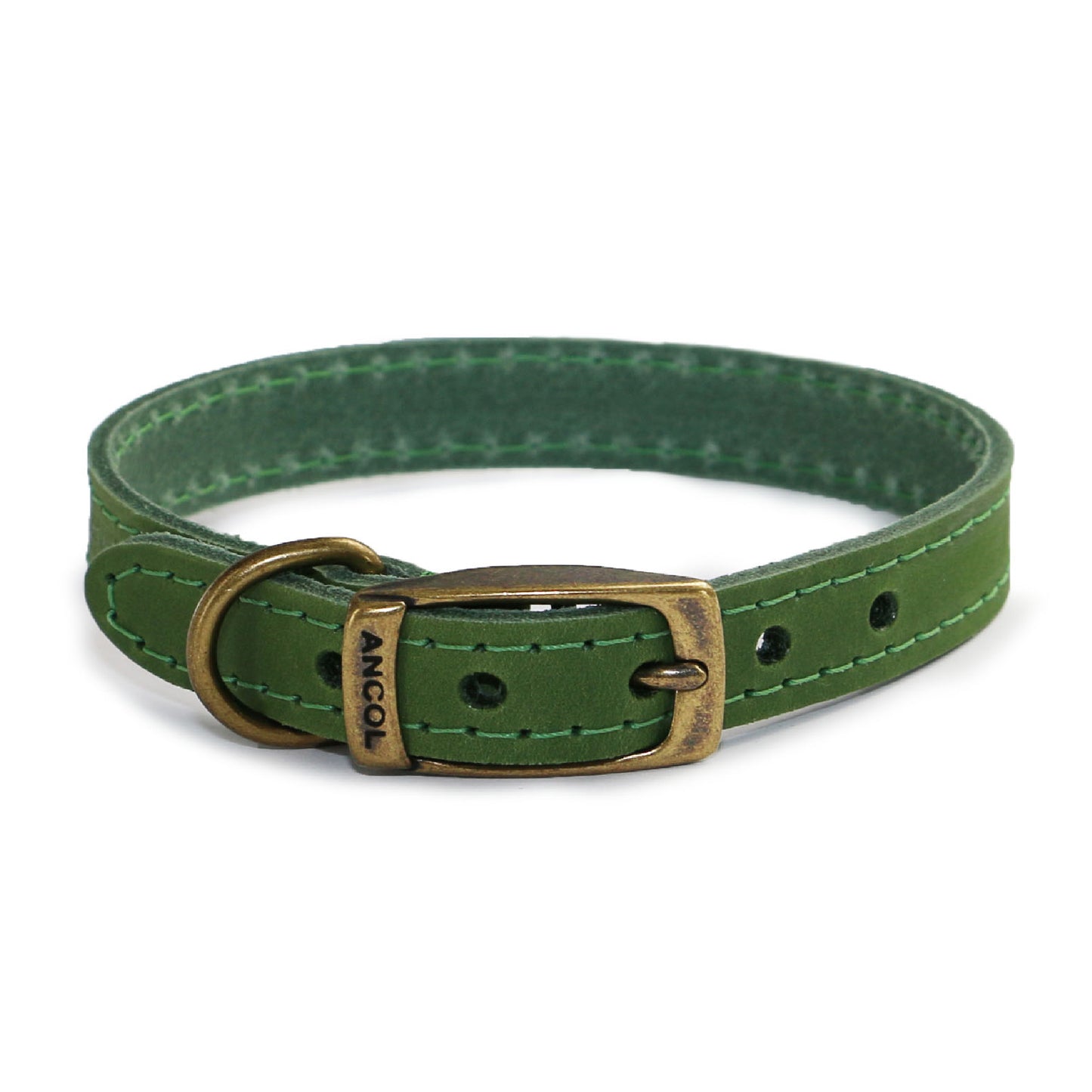 Timberwolf Leather Collar