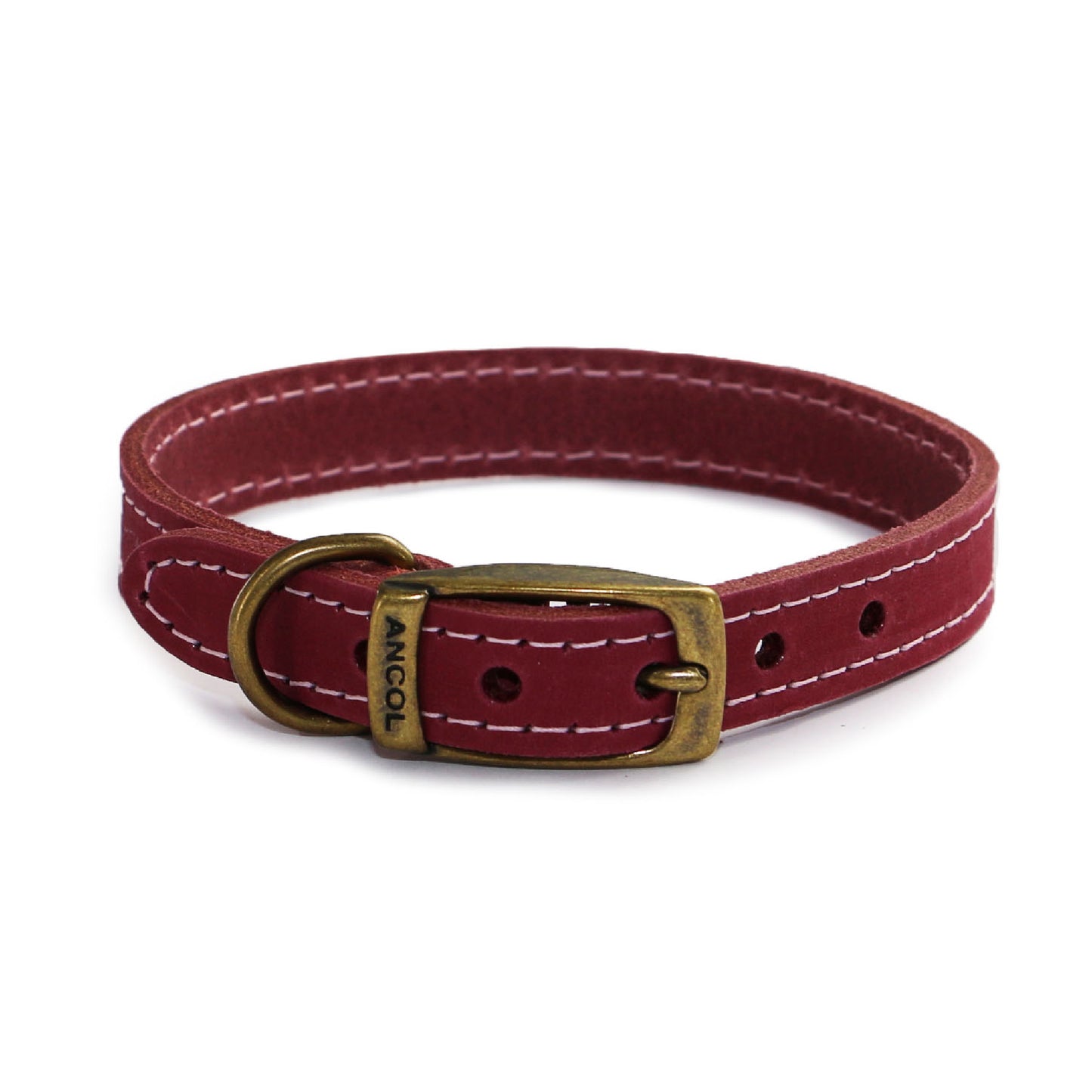 Timberwolf Leather Collar