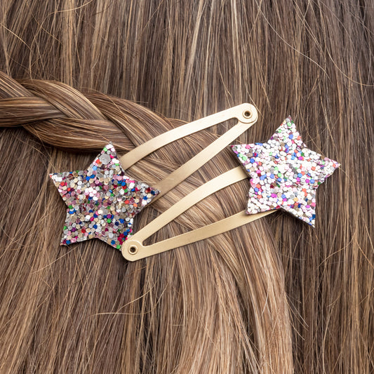 Hairclips - Stars