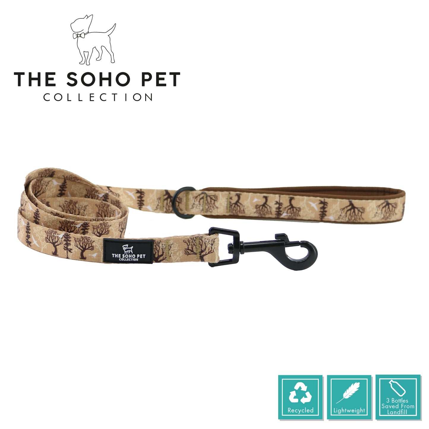 Soho Collection Dog Lead - Woodland