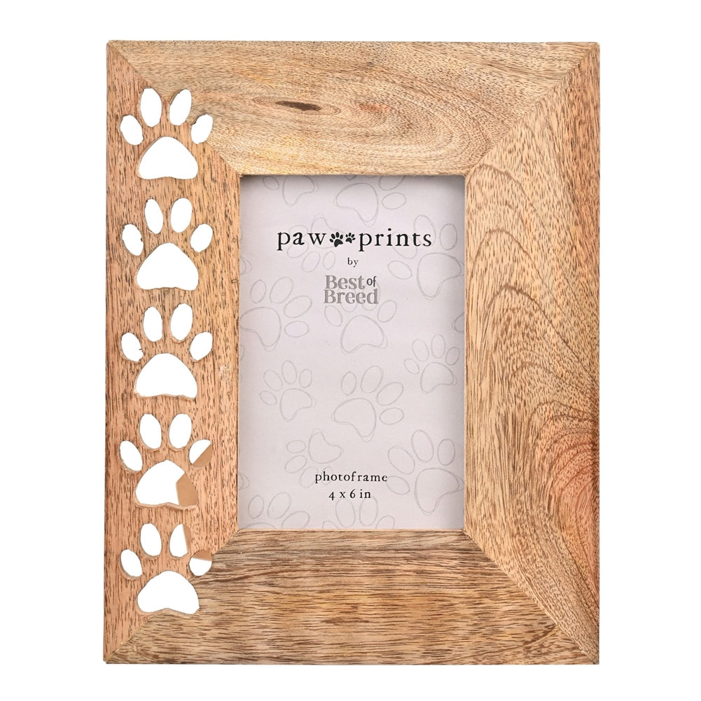 Picture Frame - Paw Prints 4x6