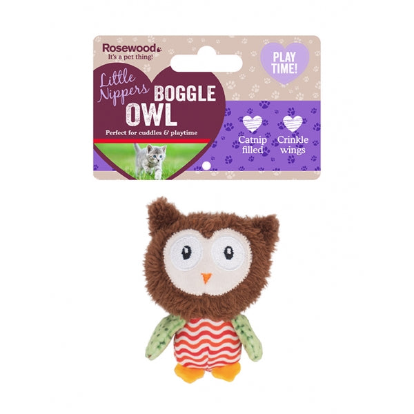 Cat Toy - Boggle Owl