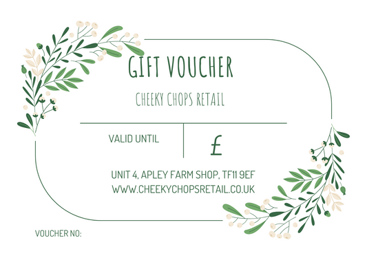 Cheeky Chops Gift Voucher