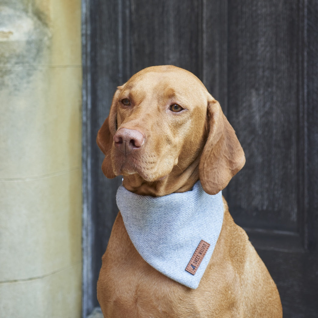 Tweed Bandana - Grey