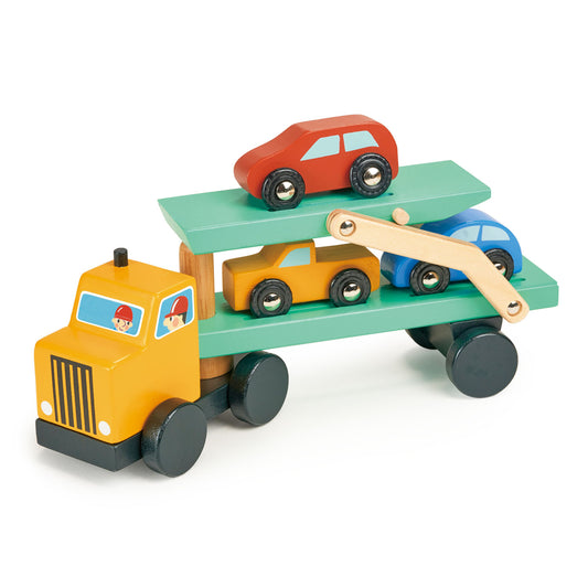 Wooden Play Set - Vehicle Transporter