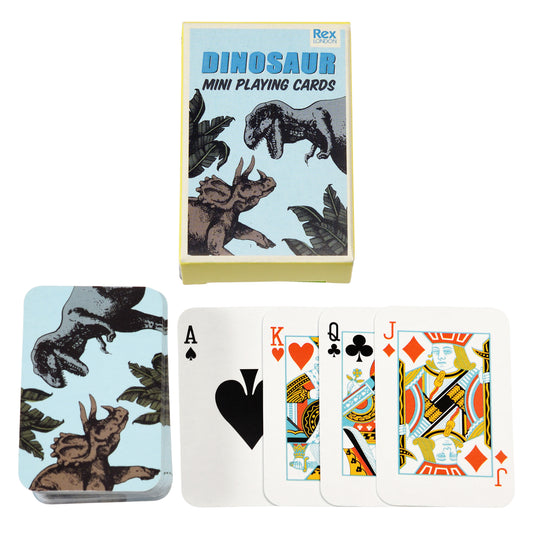 Mini Playing Cards - Dinosaur