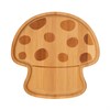 Bamboo Plate - Mushroom