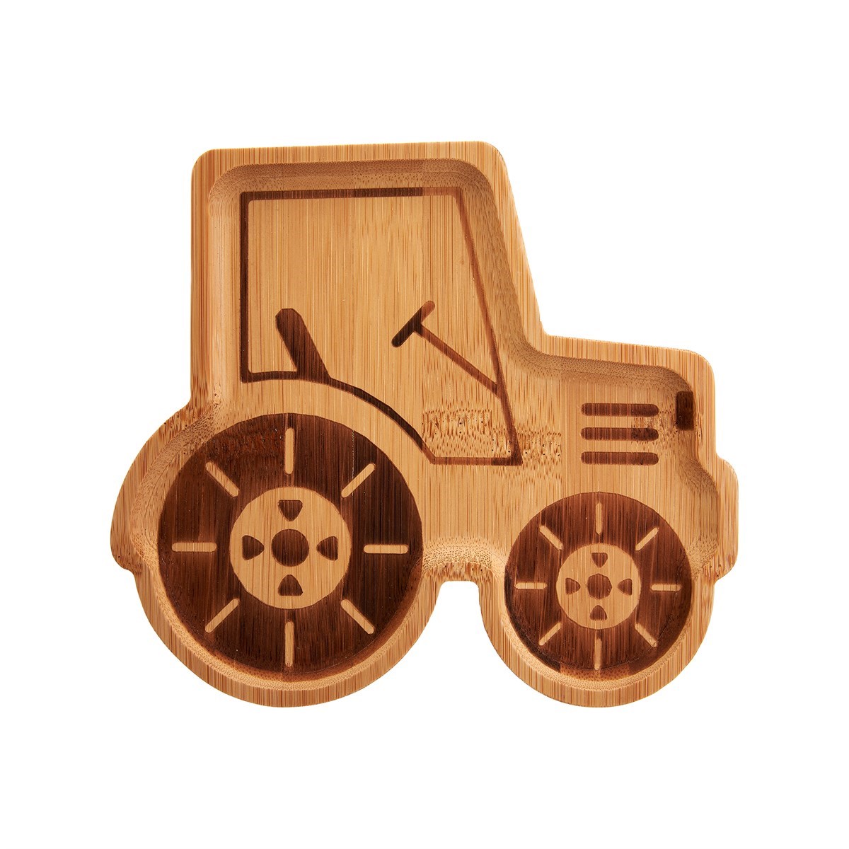 Bamboo Plate - Tractor