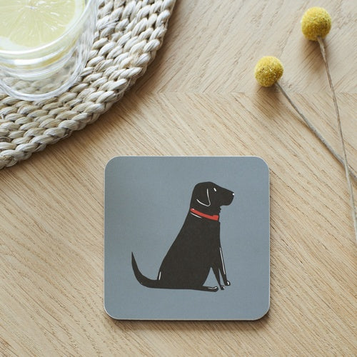 Dog Coaster - Black Labrador