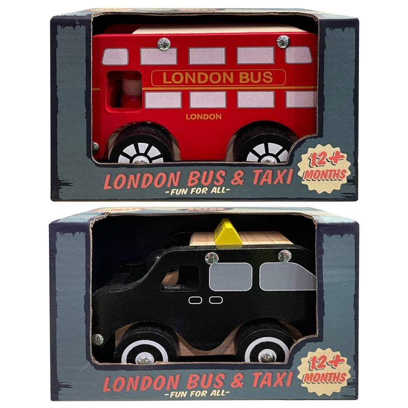 Wooden London Vehicles