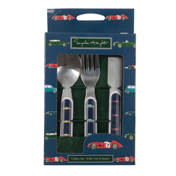 Cutlery Set - Cars