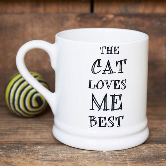 Mug - Cat Loves Me Best