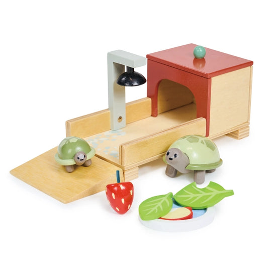 Wooden Play Set - Tortoise Pet Set