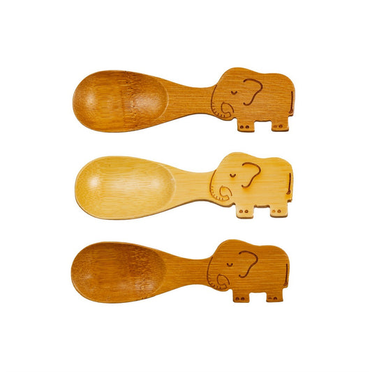 Bamboo Spoons - Elephant