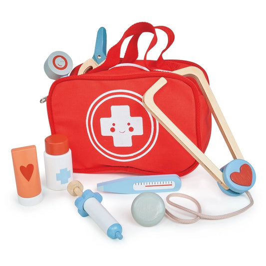 Wooden Play Set - First Aid Set