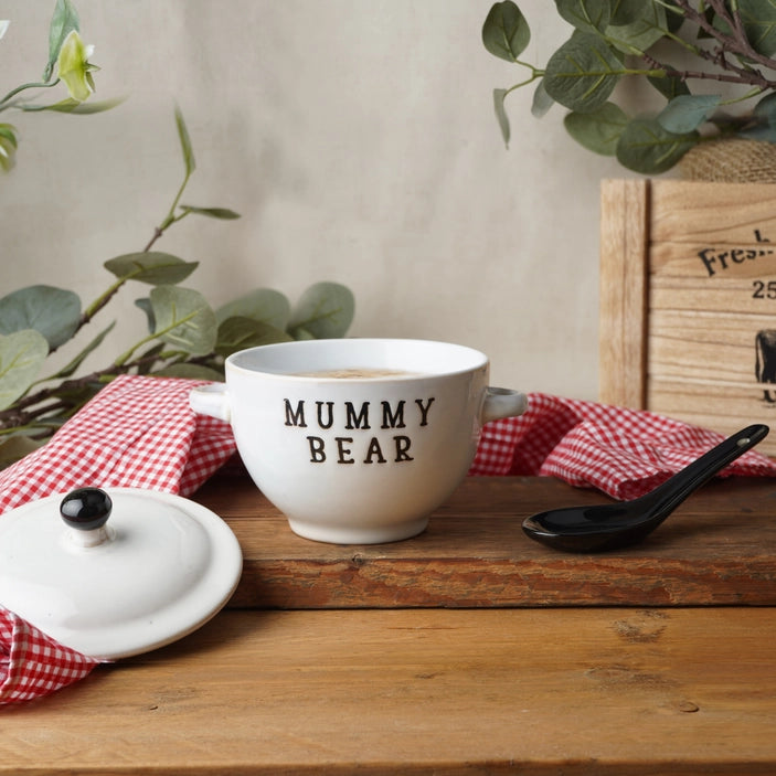 Porridge Bowl & Spoon - Mummy