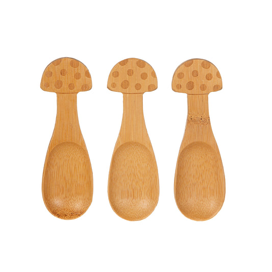 Bamboo Spoons - Mushroom