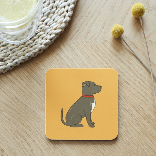 Dog Coaster - Staffie