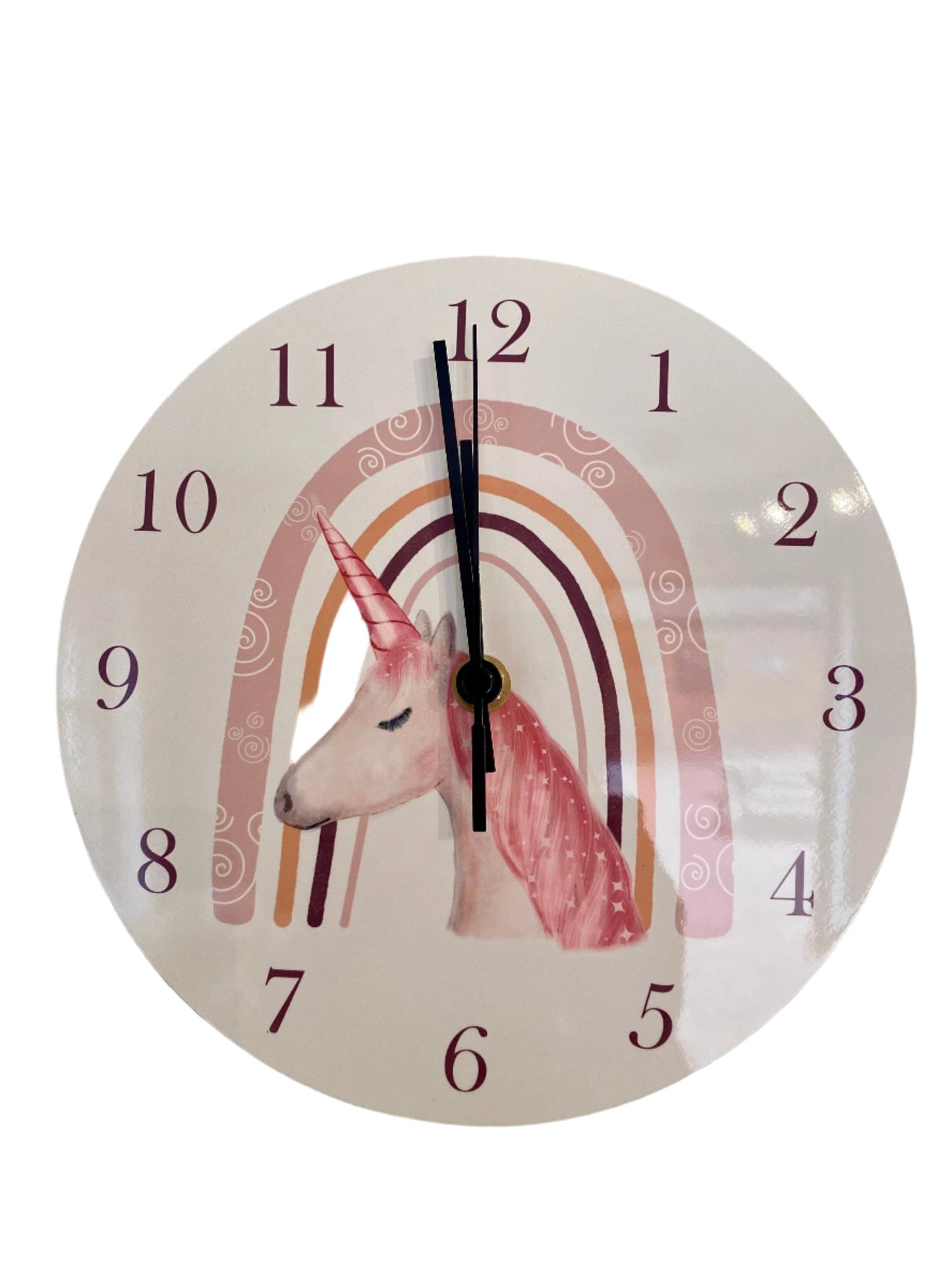 Children's Clock - Unicorn