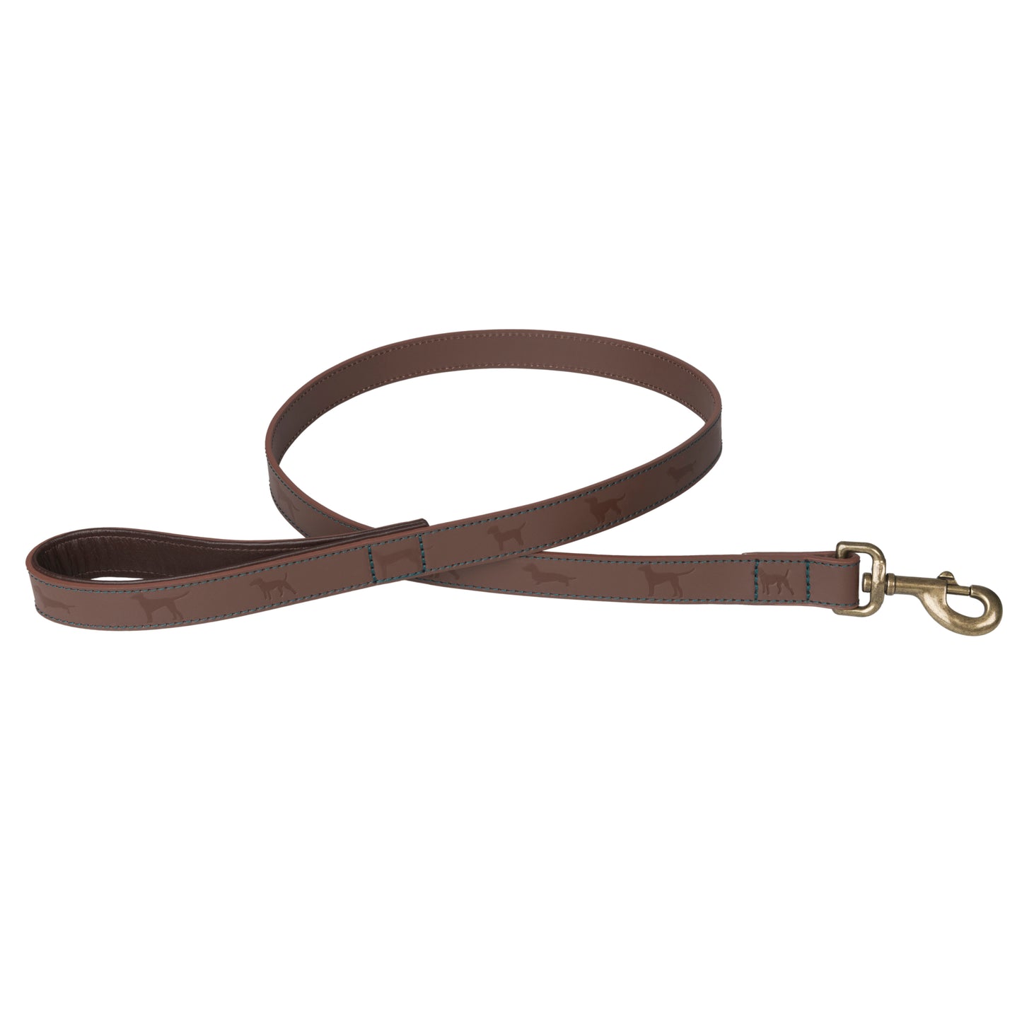 Dog Leather Lead - Woof