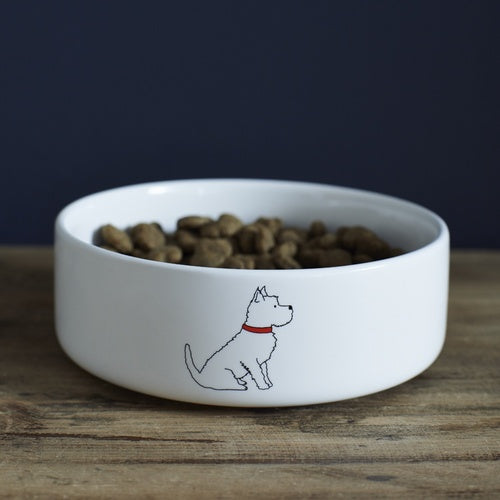 Dog Bowl - Westie