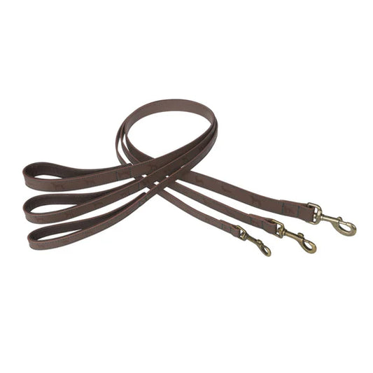 Dog Leather Lead - Woof